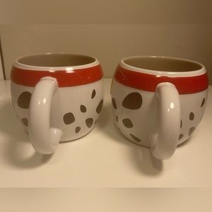 Disney Store Exclusive 16oz 101 Dalmatians Spots Dog Collar Coffee Mug Cup.